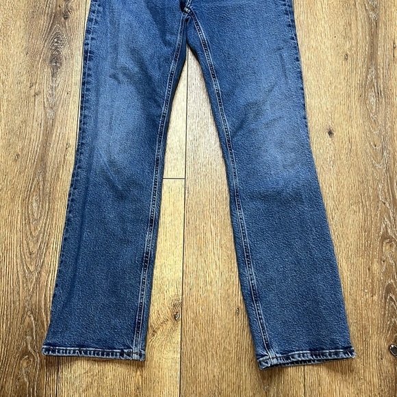 AGOLDE High Rise Straight Leg Jeans Size 25 - Picture 6 of 10